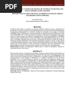 História para o ensino de sistema de numeração decimal em teses e dissertações (1990-2018)