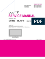 LG 22lk310-Ma Chassis lp91j mfl67082602 1101-Rev00 PDF