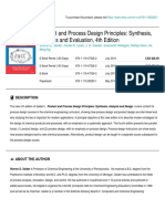 Wiley - Product and Process Design Principles - Synthesis, Analysis and Evaluation, 4th Edition - 978-1-119-28263-1