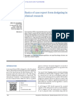 CRF Designing PDF