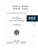 The Tesla High Frequency Coil - George F. Haller & Elmar Tiling Cunning Ham - 1910
