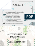 SCAL 3 Age Estimation, Postmortem, and Antemortem (Tutorial 4)