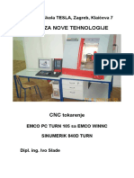 Skripta CNC Tokarenje Za Sinumeruk 840D