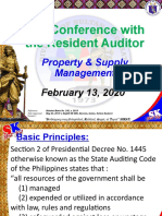 Property & Supply Mgt