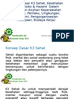 Konsep Dasar K3 Sehat, Kesehatan Kerja