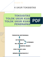 Tolok Ukur Toksisitas