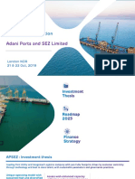 Adani Ports Investor Presentation - London NDR PDF