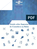 Estudo de Mercado Segmento de Cosméticos na Bahia 