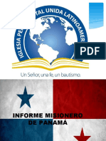 Informe misionero de Panama - copia