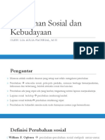 Perubahan Sosial Dan Kebudayaan PDF