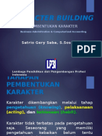 Pertemuan IV Character Building - PEMBENTUKAN KARAKTER