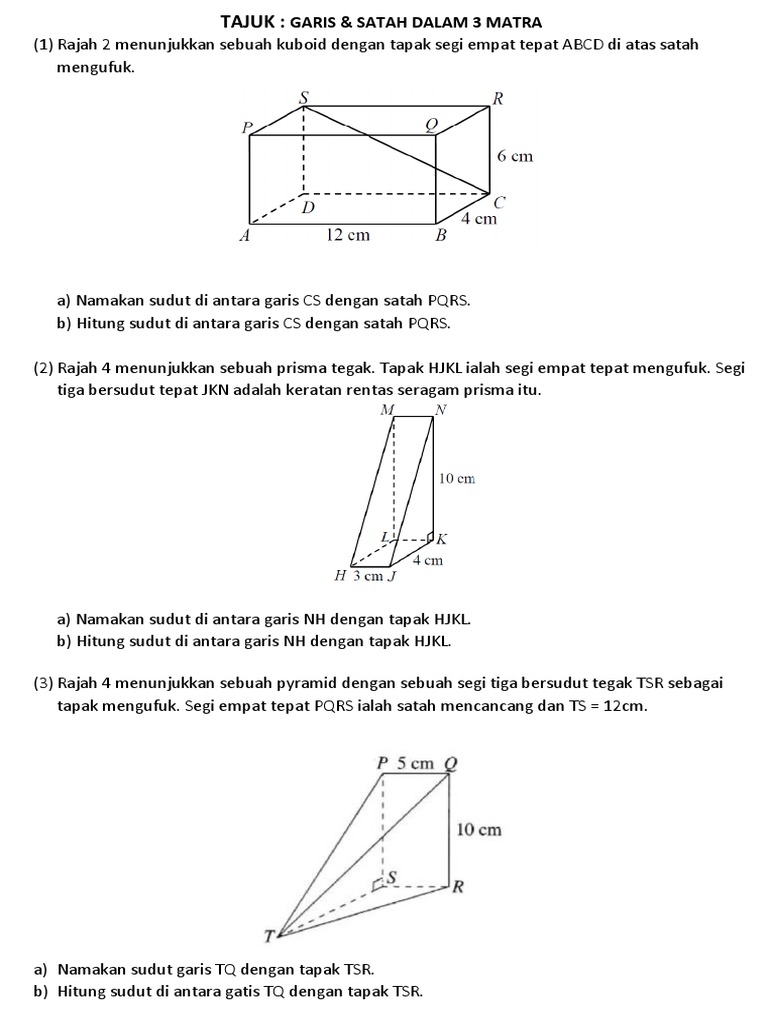 Satah Dan Satah Pdf