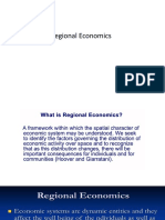 Basic of Regional Economics 