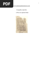 Evangelhos Apócrifos - A Prece Do Apóstolo Paulo