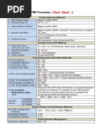 Formulas Notes PDF