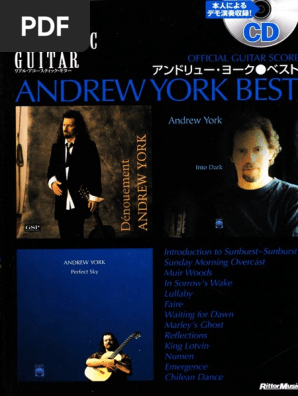 アンドリュー・ヨーク・ベスト : ギター楽譜【CD付】 Andrew York Best PDF | PDF