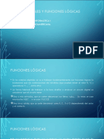 Variables y Funciones Lógicas PDF