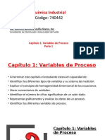 Variables de Proceso