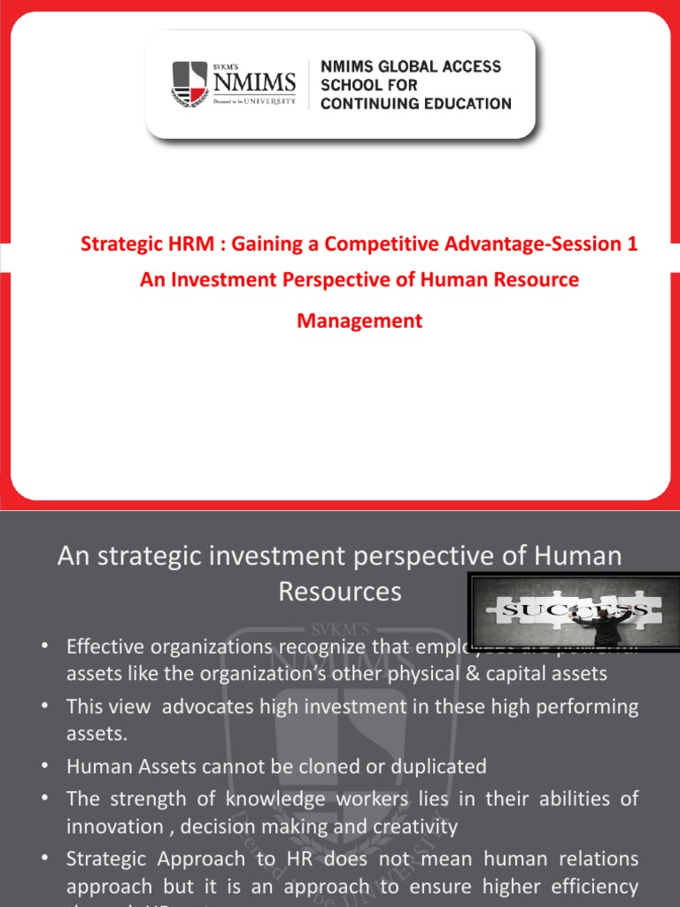 Strategic - HRM All in ONE | PDF | Strategic Management | Human Resources