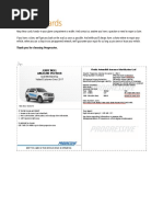 Progressive Insurance ID Card Template | PDF