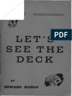 Ed Marlo Let39s See The Deck PDF