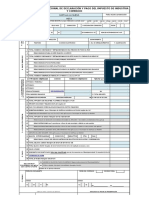 Formulario Único Nacional Declaración de Industria y Comercio y Complementarios