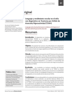 TDAH y Lenguaje PDF