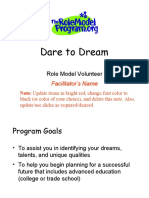 Overheads Dare to Dream Middle 2004 2005 V2