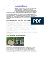 Long Range Acoustic Device