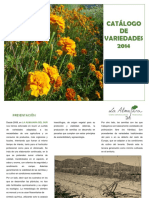 Catálogo Variedades Hortícolas La Almajara Del Sur 2014 - Vivero Ecológico
