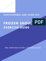 Frozen Shoulder Exercise Guide
