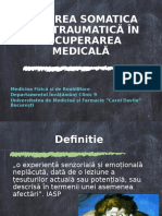 DUREREA SOMATICA POSTTRAUMATICĂ ÎN RECUPERAREA MEDICALĂ Var Finala