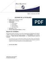 Informe Actividades