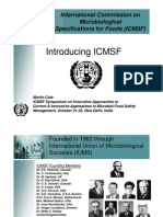 Introducing the International Commission on Microbiological Specifications for Foods (ICMSF