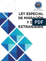 Ley Especial de Migración y de Extranjería