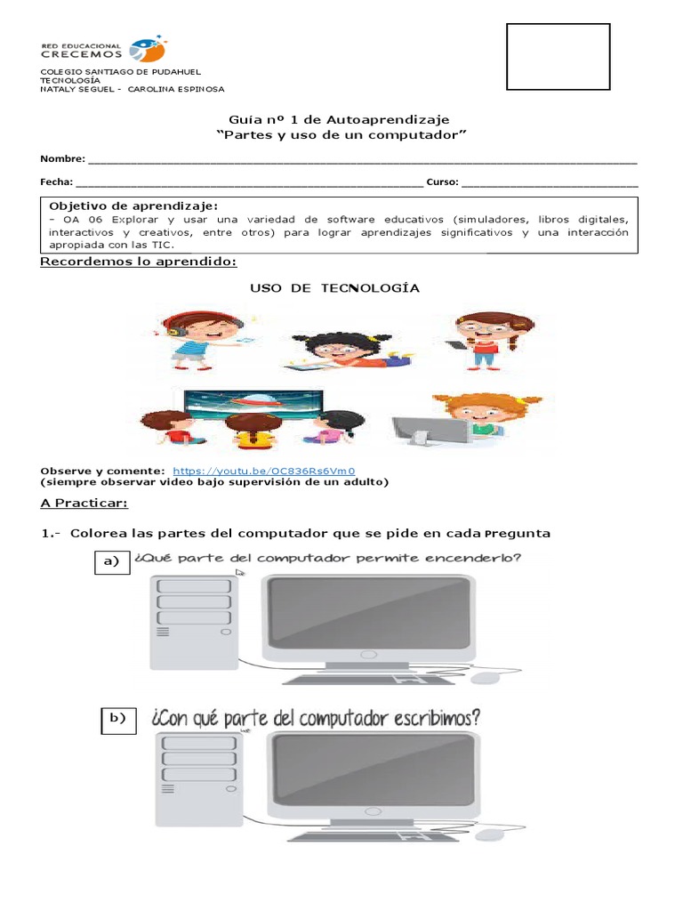 Guia 1 TECNOLOGÍA | PDF