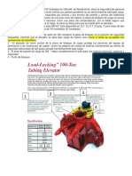 Elevador de Tubos de 100 Toneladas de Oilford PDF