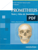 ATLAS ANATOMIA HUMANA, Prometheus, Tomo 3 Cabeza y Neuroanatomía PDF