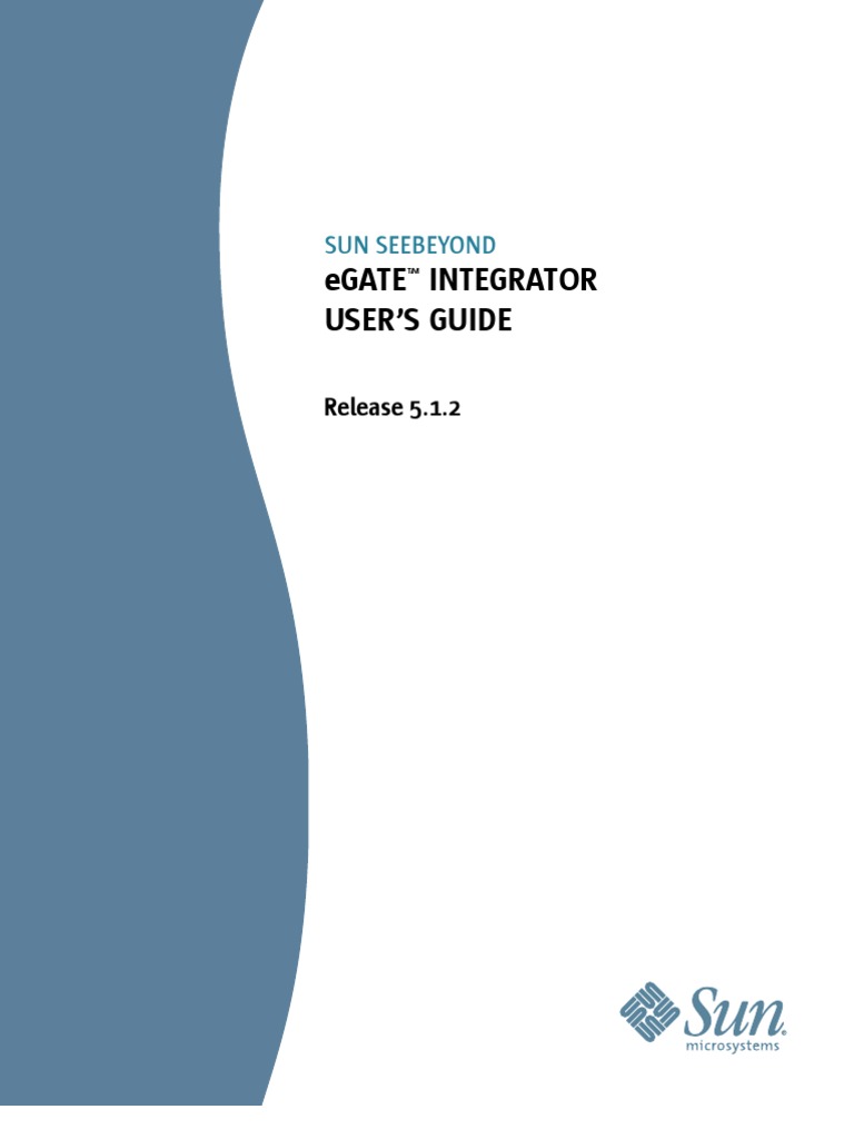 Egate™ Integrator User'S Guide: Sun Seebeyond | PDF | Version Control ...