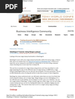Datastage Range Lookup Tip