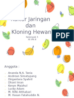 Kultur Jaringan Dan Kloning Hewan BIOLOGI