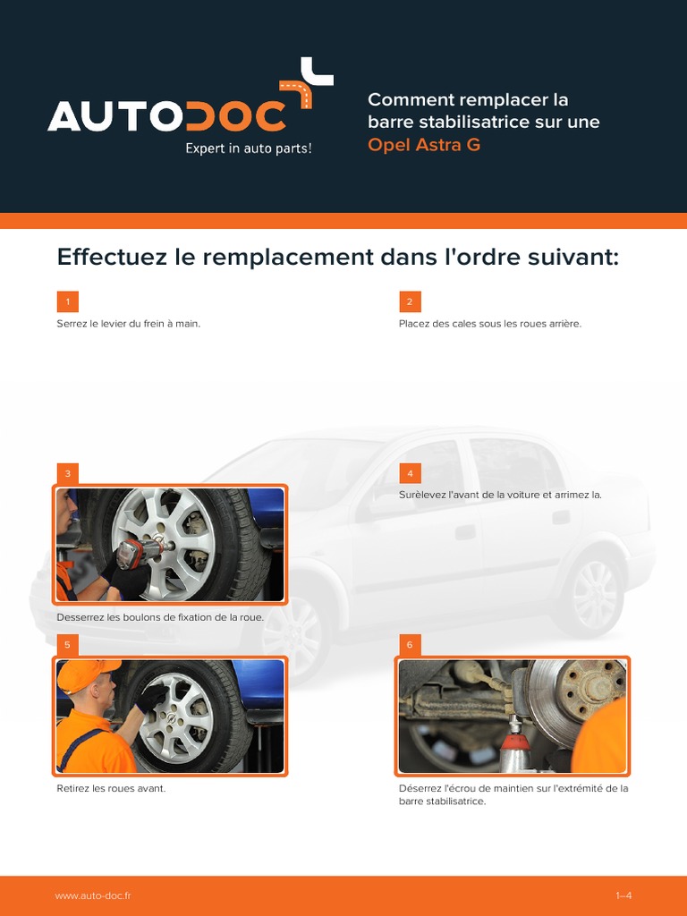 Remplacement amortisseurs arrières sur Opel Corsa - Tutoriels