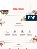 Beautiful Flower Free Powerpoint Templates - PPTMON