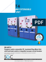 Compact and Extensible SF6 Ring Main Unit