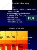 Tata Nama, Lingk Tektonik Dan Bentuk Bat Beku