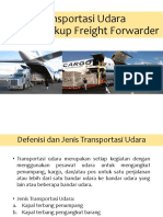 Transportasi Udara Dalam Lingkup Freight Forwarder