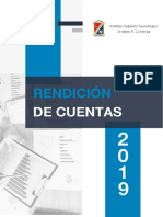 Rendición de Cuentas 2019 - Afc