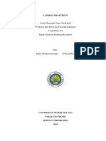 Laporan Praktikum Batu Beton - Rizka Mufidatul I PDF