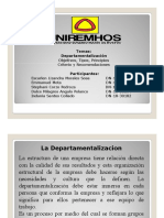 La Departamentalizacion Exposicion PDF