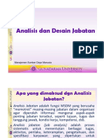 Pertemuan 3 Analisis Dan Desain Jabatan PDF